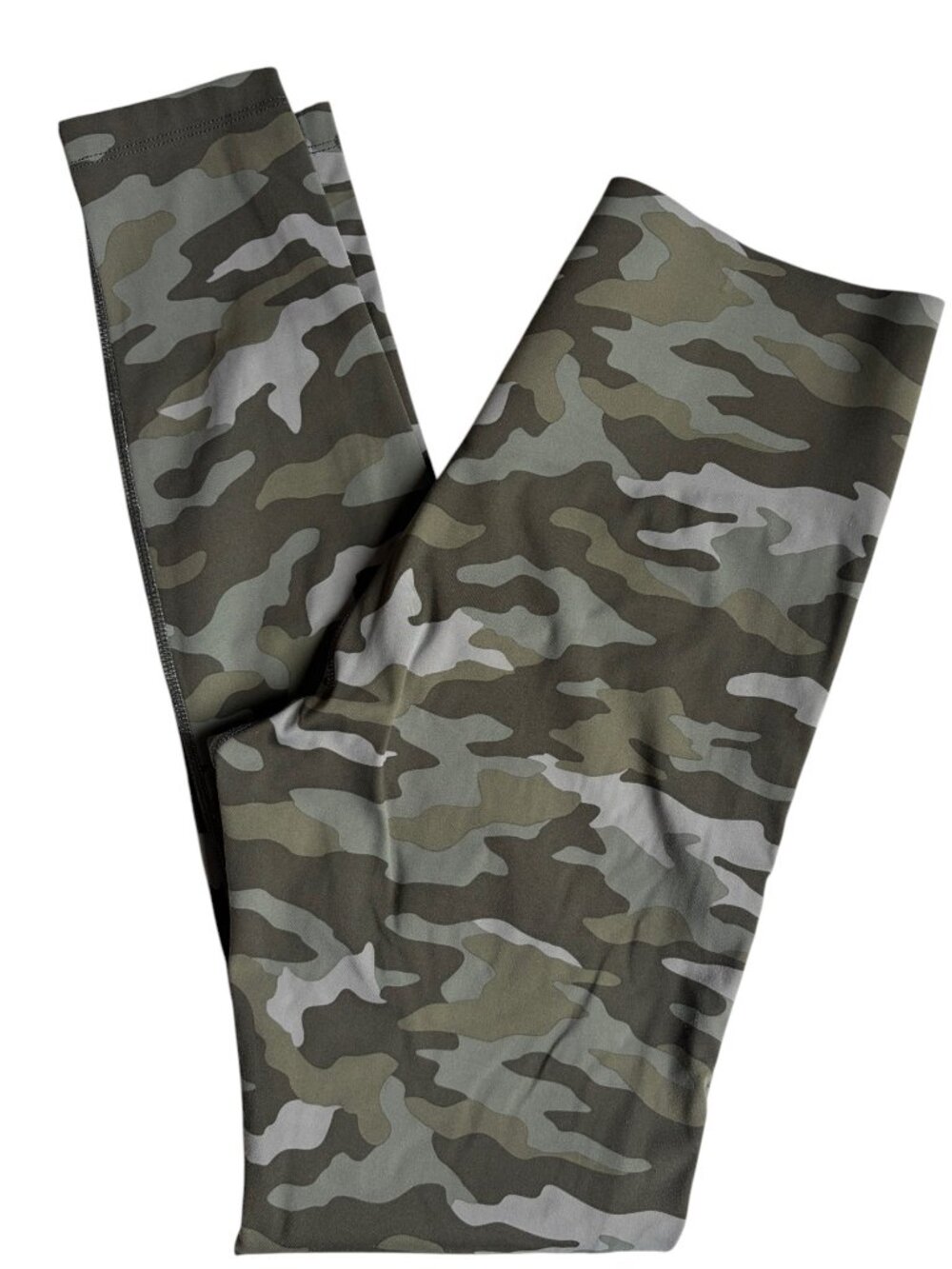 PINK Active Full-Length Leggings (Green Camo) - Small